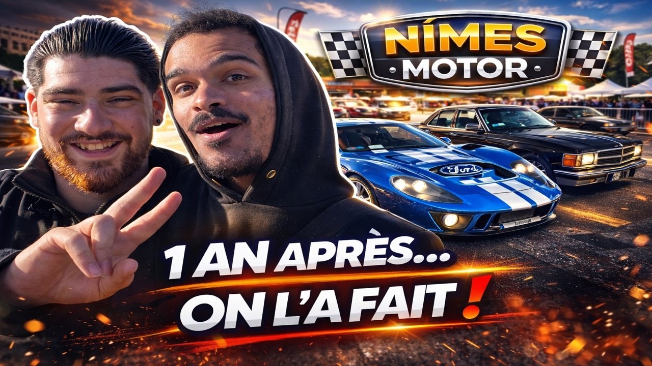 On avait fait une promesse… 1 an après on l’a réalise❗ (Nîmes Motor)