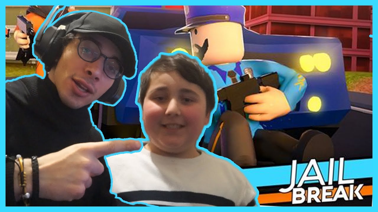 ბორკილებით დათუნასთან ერთად. ROBLOX JAILBreak