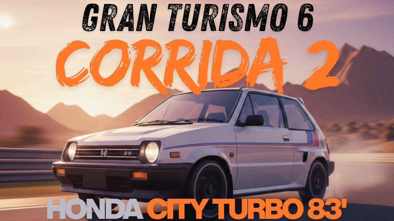 GRAN TURISMO 6 - COPA SUNDAY AUTUMN MINI RING - HONDA CITY TURBO 83' - LOGITECH G29 - CORRIDA 2