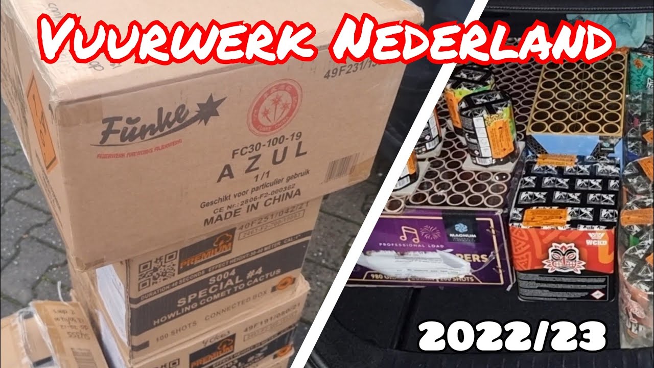 VUURWERK SHOPPEN NEDERLAND 2022