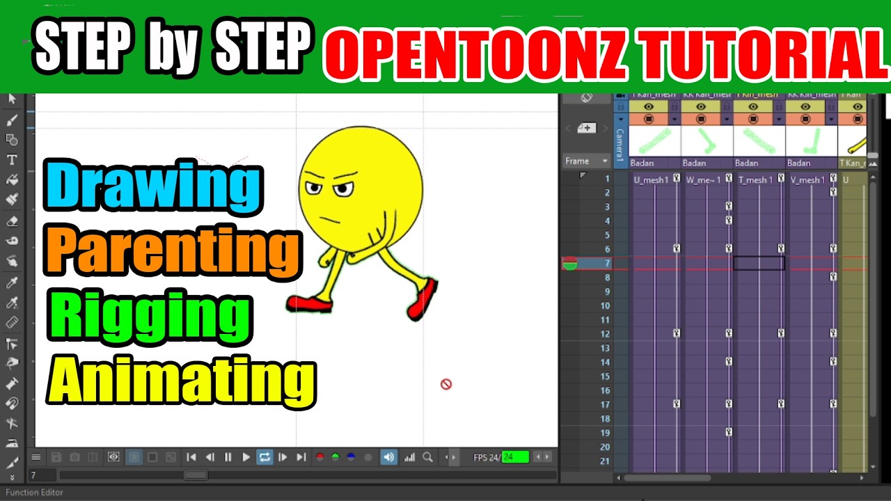 Tutorial Lengkap Opentoonz. STEP by STEP dari NOL #opentoonz