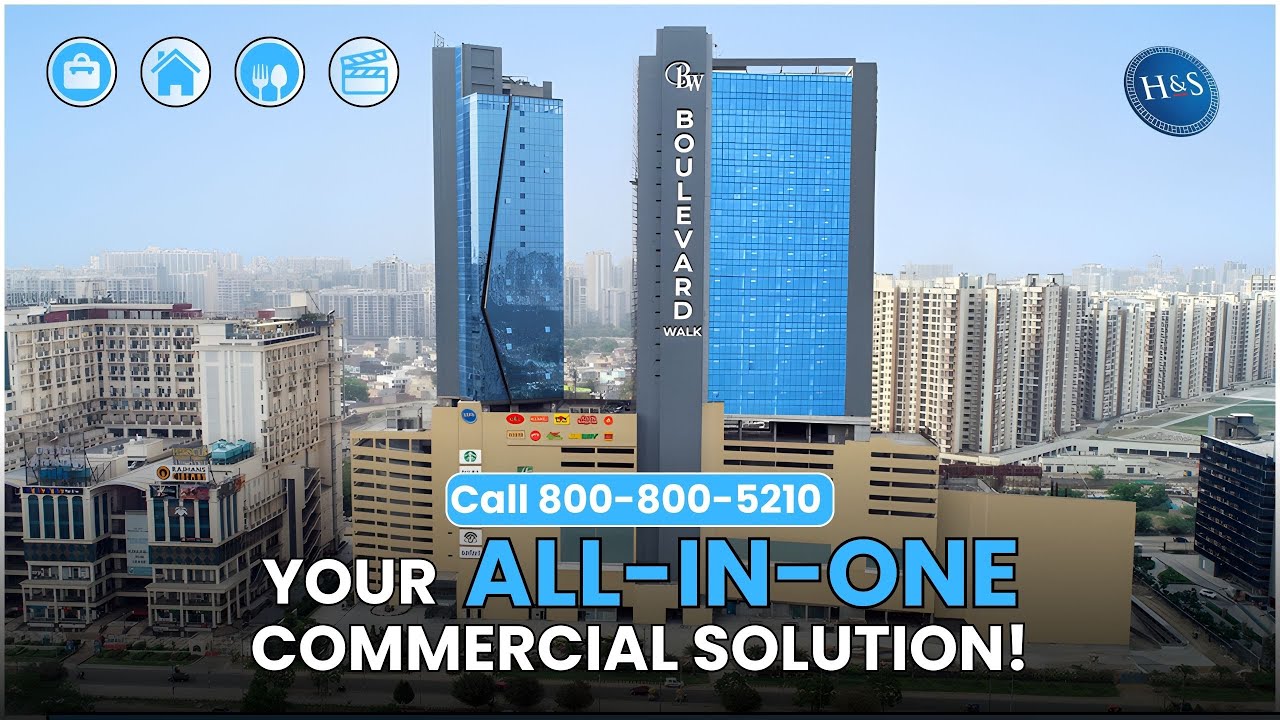 Your ALL-IN-ONE Commercial Solution || Boulevard Walk Noida Extension || Invest With Vintage
