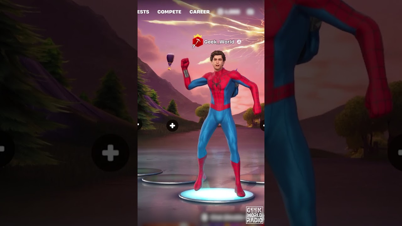 Spider-Man Tom Holland All Spider-Man Emotes#fortnite #emote #brandnewday #spiderman #shorts #marvel