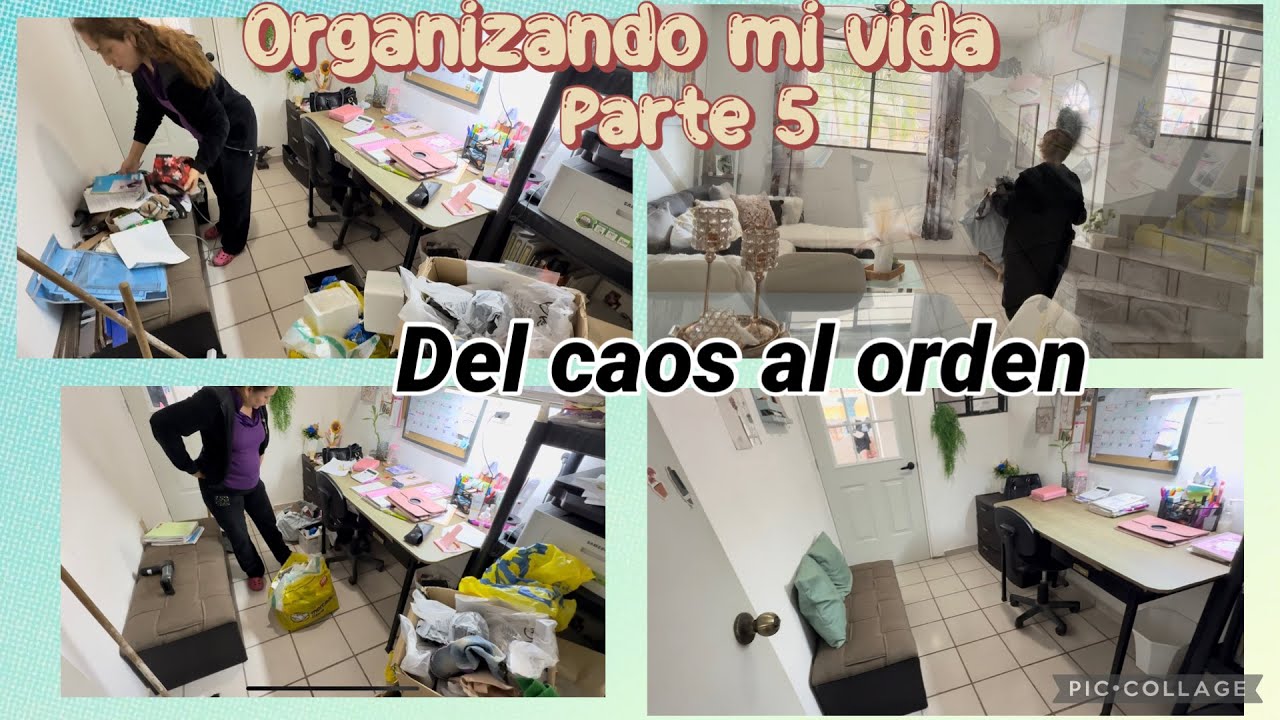 No me juzguen🫣 les digo que pasó😵 todo caótico #depuración #organización Parte 5 