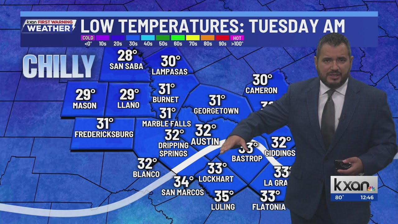 Warm the next few days before a stronger front arrives | KXAN weather update Dec 26