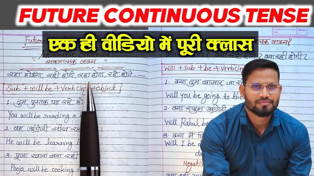 future continuous tense// Tense kaise sikhe? tense chart| english sikhna hai