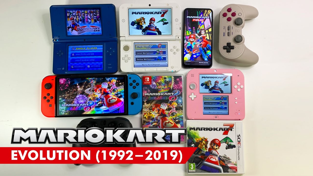 Mario Kart Games Evolution - Which One Is Your Favorite?