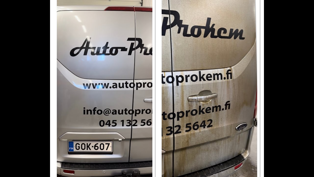 N&auml;in peset ajoneuvosi talven j&auml;ljilt&auml;.