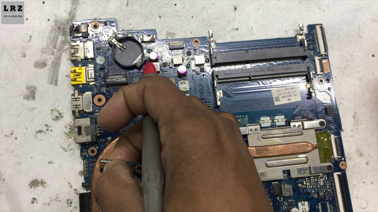 HP Pavilion 15 LA-C701P Нет питания: не включается. Решено.