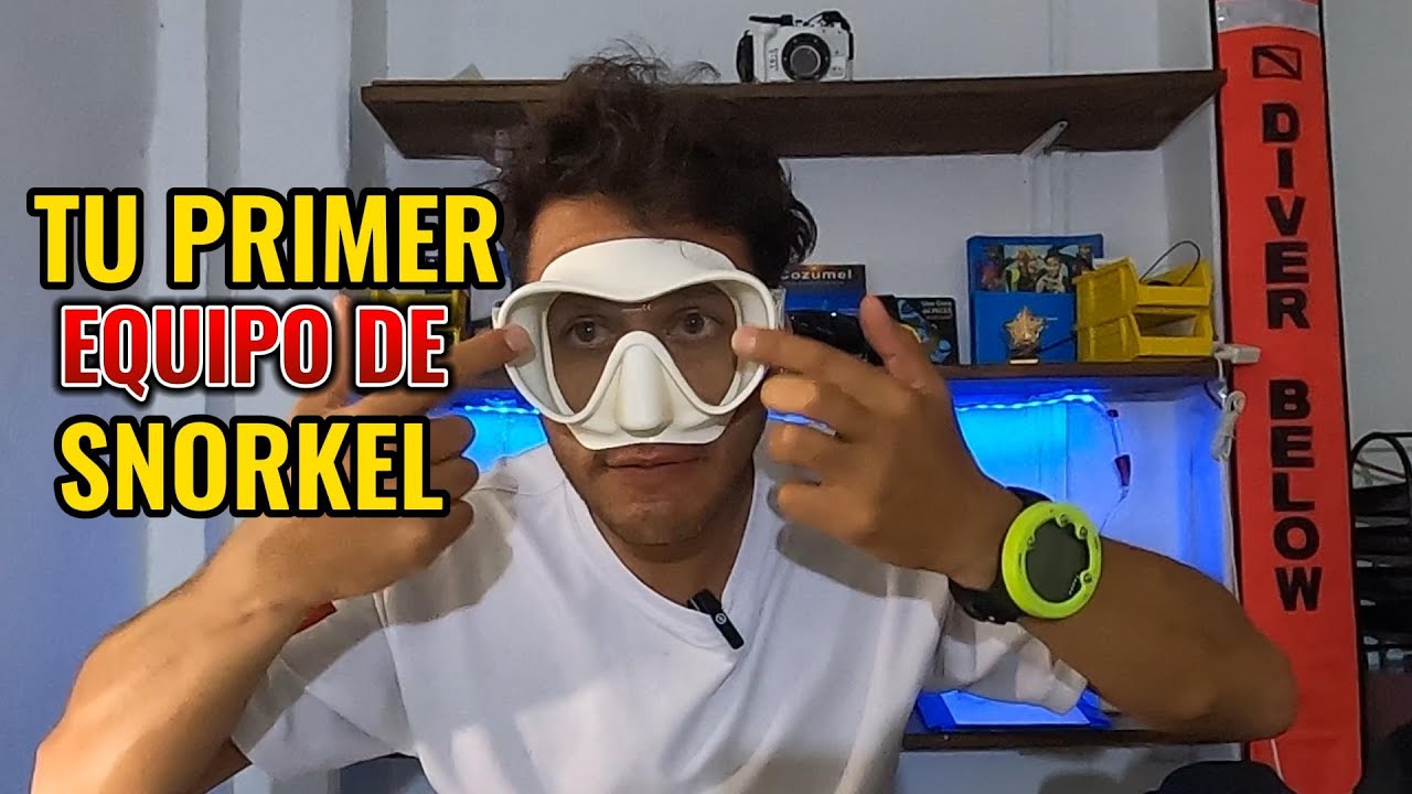 Snorkel para principiantes / Como elegir aletas y equipos de snorkel para principiantes