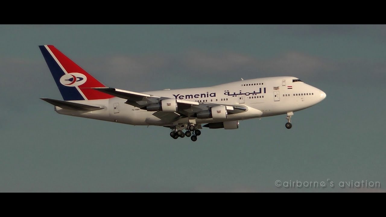 Yemen Airways Boeing 747SP