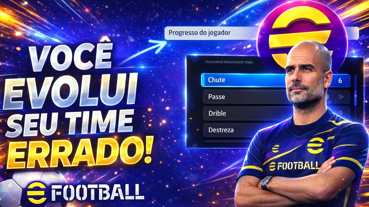 APRENDA A EVOLUIR SEUS JOGADORES DA FORMA CORRETA!!!