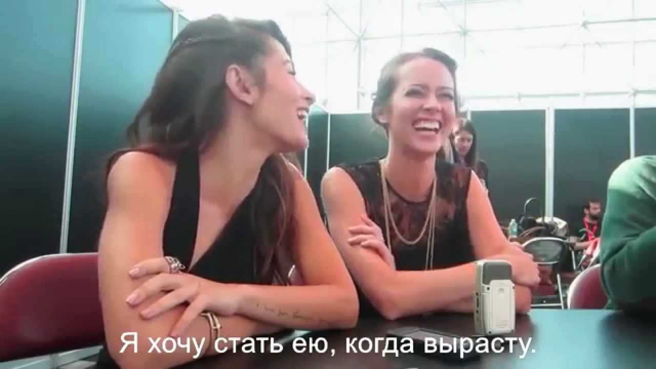 Captains Amy Acker and Sarah Shahi RUS SUB
