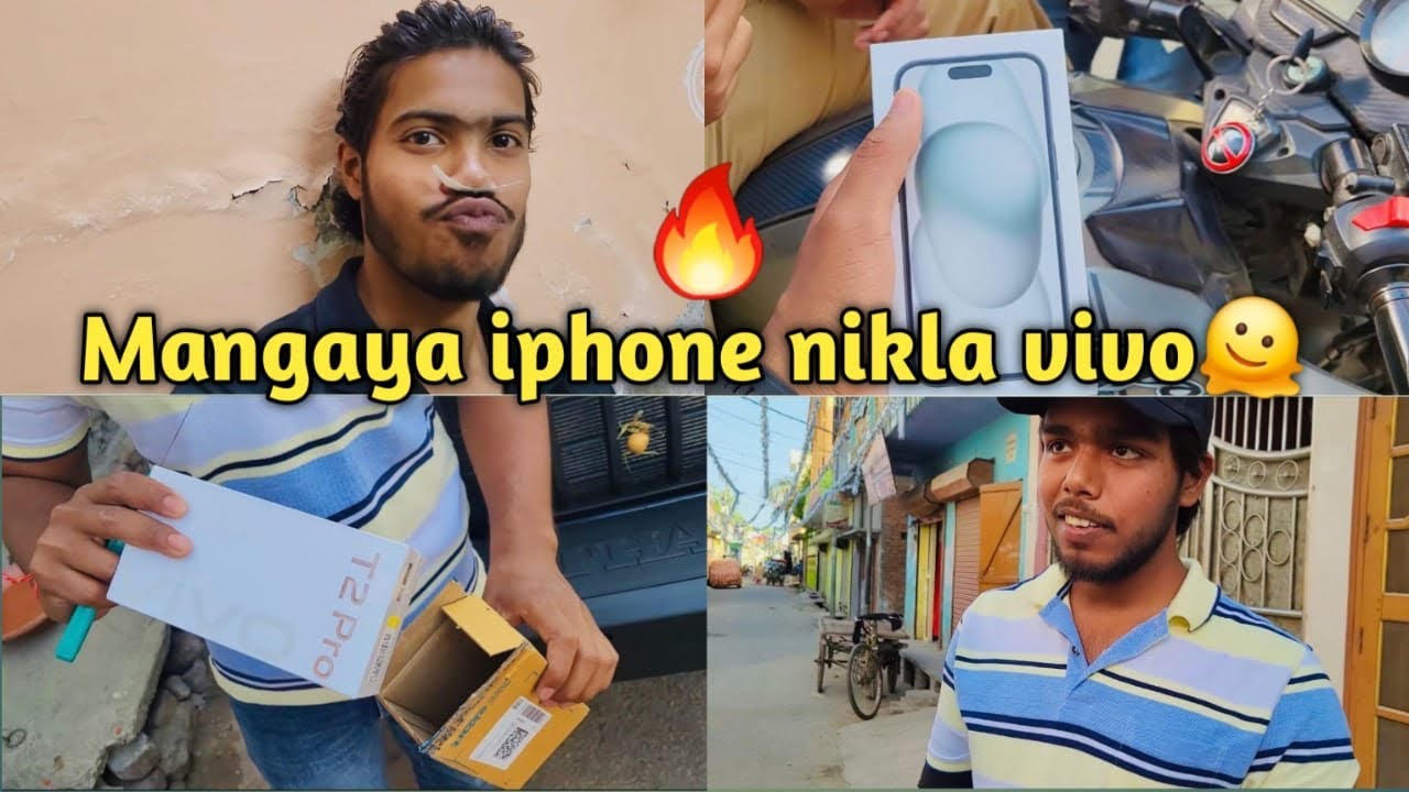 ORDERED IPHONE RECEIVED VIVO⁉️🥲
