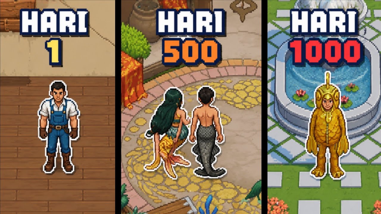 Aku Menghabiskan 1000 Hari di Coral Island