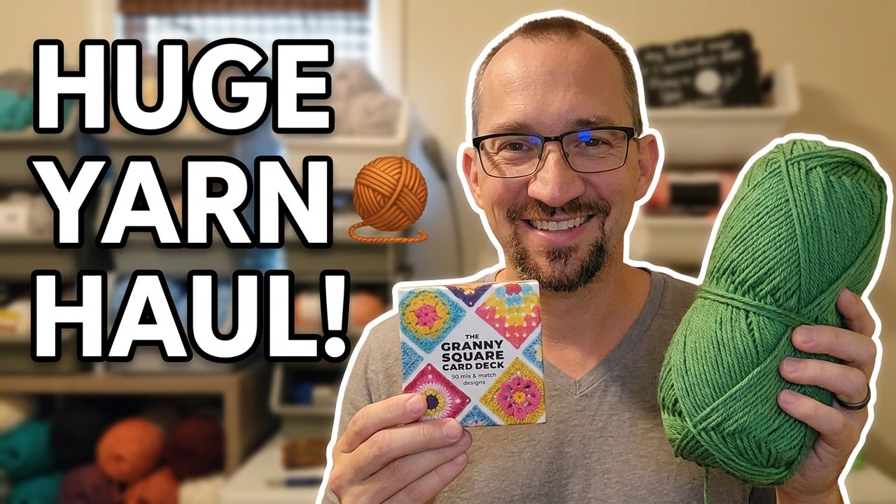 LET'S GO SHOPPING PT. 2 - YARN HAUL! 😆🥰🧶 #crochet #thecraftycrocheter #yarnhaul 