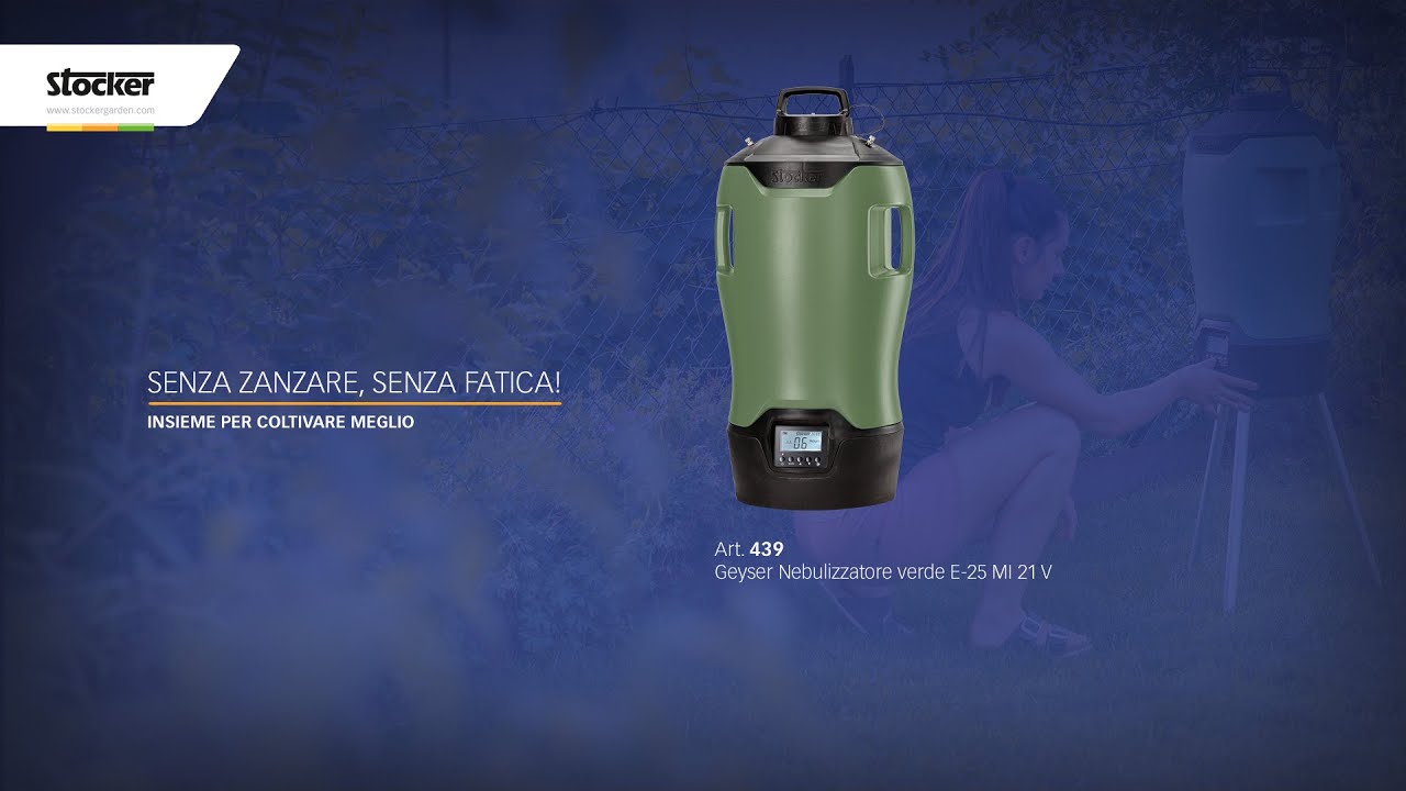 Geyser Nebulizzatore E 25 MI 21 V - Art. 439