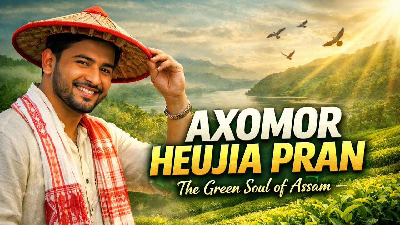 Axomor Heujia Pran 🌿 | অসমৰ সেউজীয়া প্ৰাণ | The Green Soul of Assam | New Assamese Song 2026