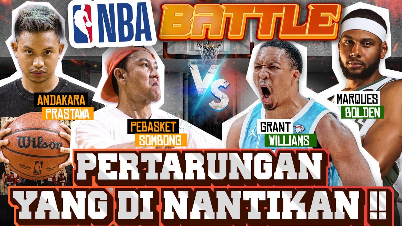 DATENGIN LANGSUNG PEMAIN NBA ‼️ SEMUA SALING ULTI DISINI ‼️
