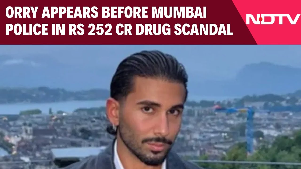 Bollywood Drug Case | Orry Appears Before Mumbai Police In Rs 252 Crore Drug Scandal