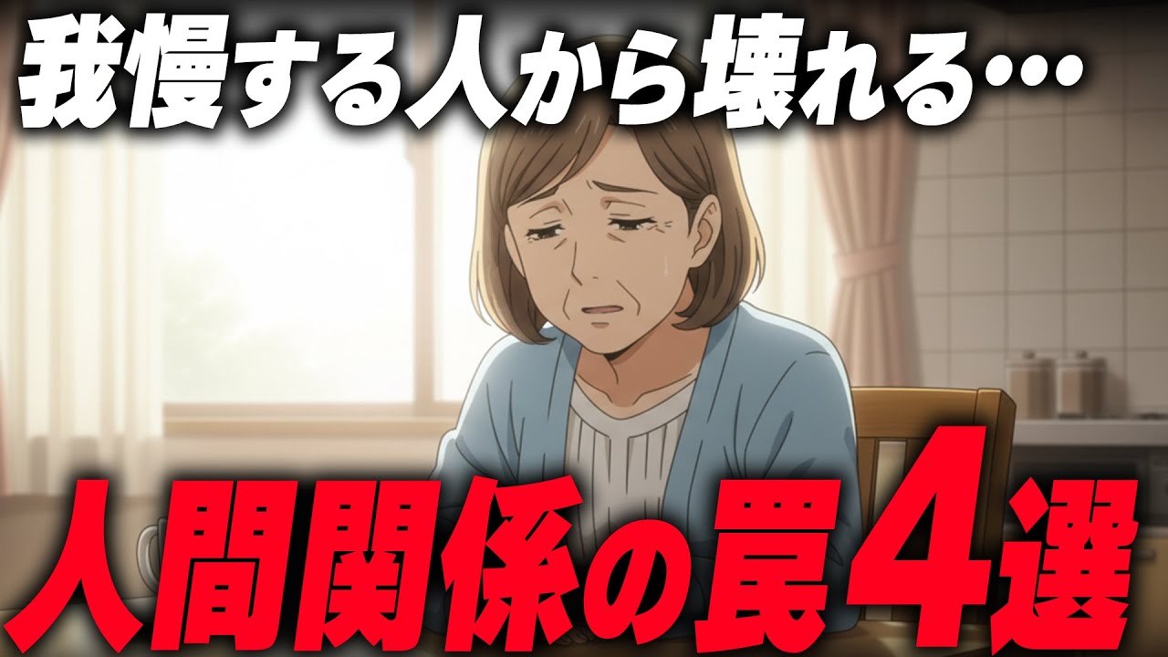 【知られざる現実】“いい人ほど壊れる”60代・70代を追い詰める人間関係の罠4選