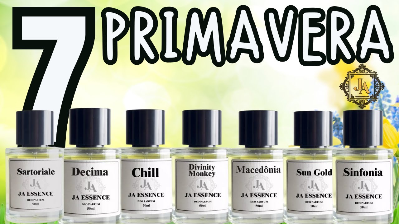 7 Perfumes da JA Essence Para a Primavera #perfume #perfumorista