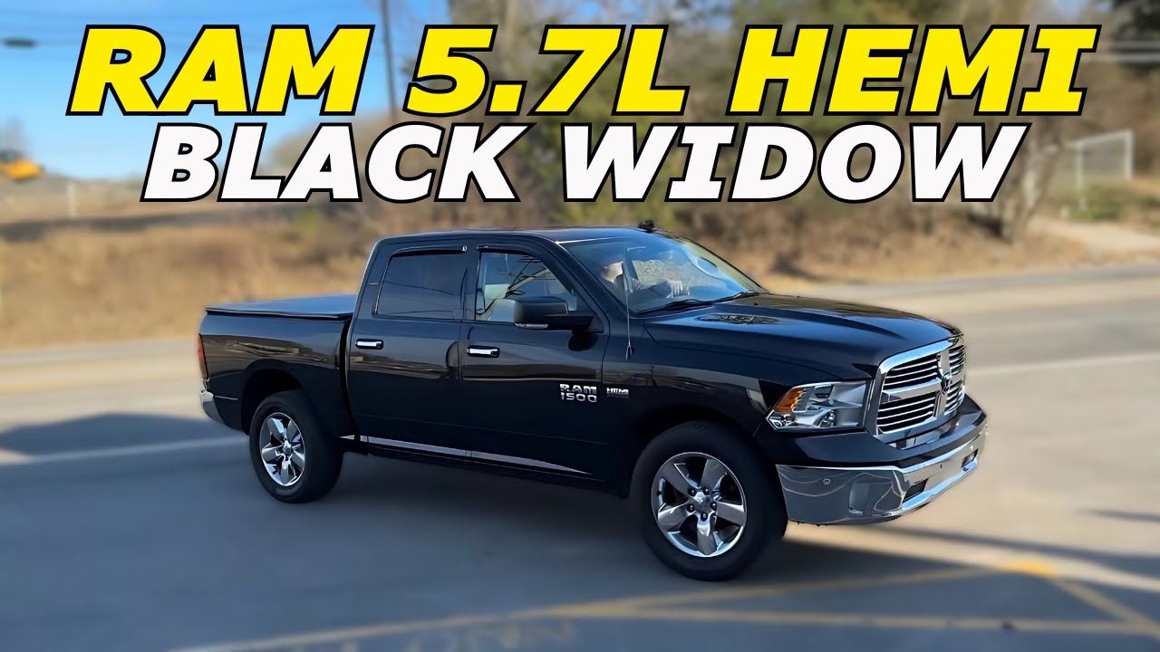 2017 RAM 1500 5.7L HEMI V8 Exhaust Sound w/ Black Widow Race Venom!