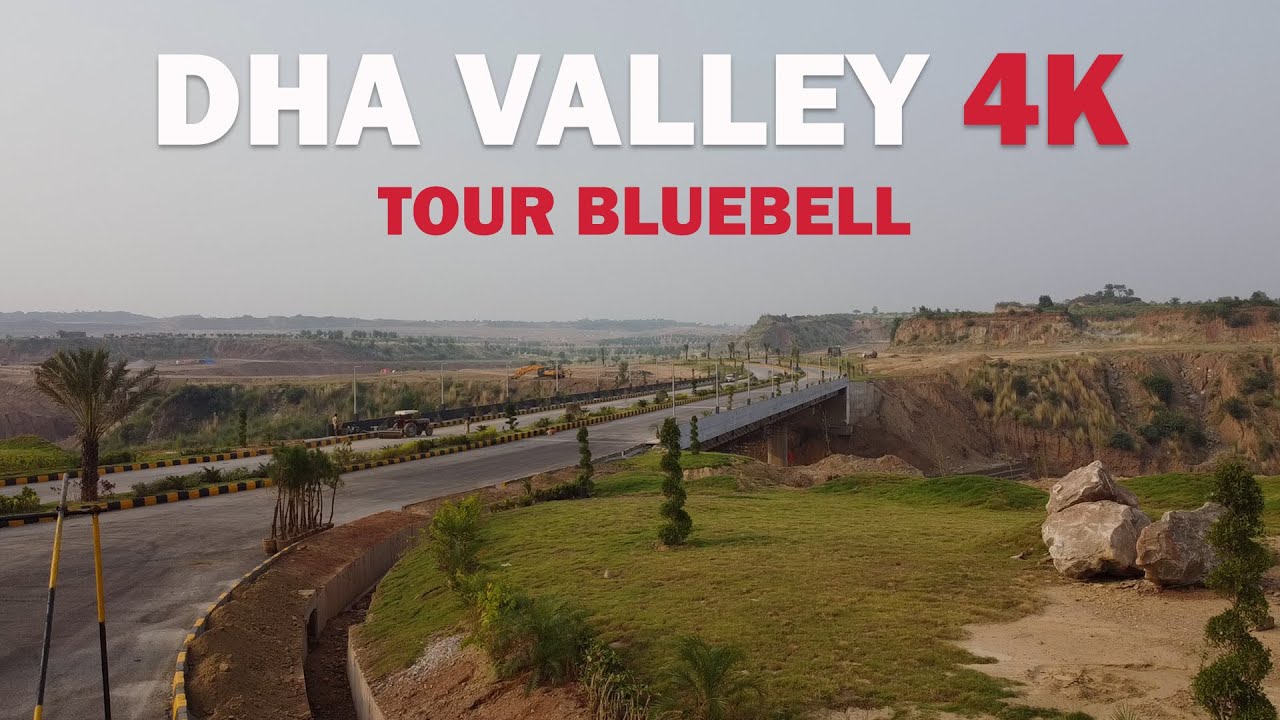 DHA Valley 4k Tour Bluebell Sector | Gulf Properties