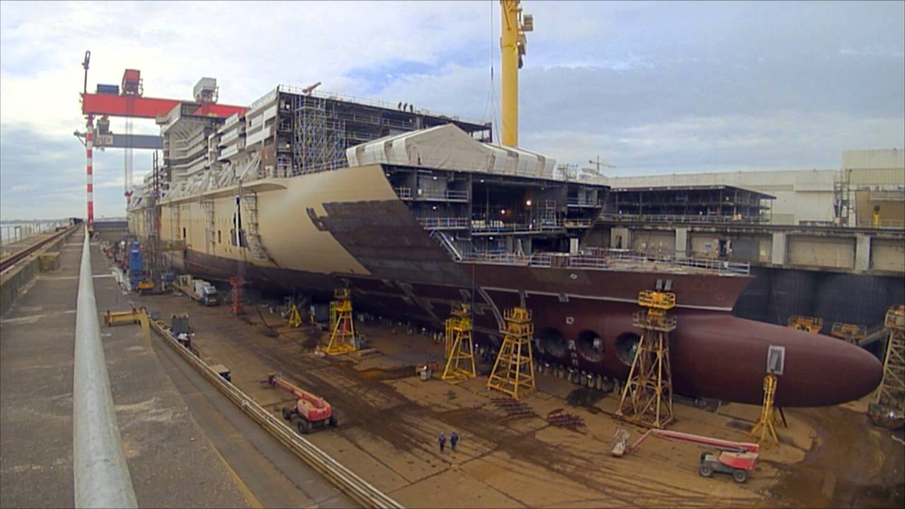 MSC Meraviglia Construction Time-lapse Video