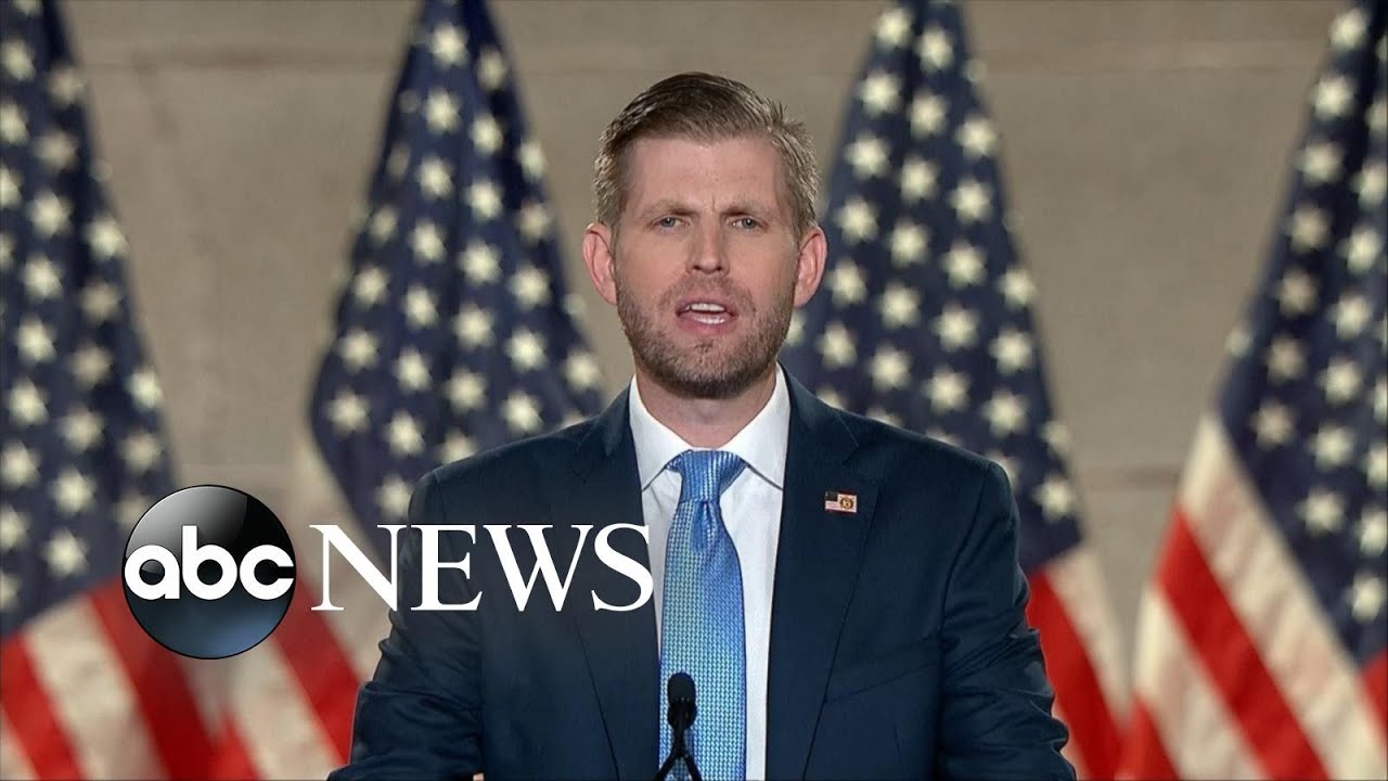 Eric Trump delivers remarks at 2020 RNC
