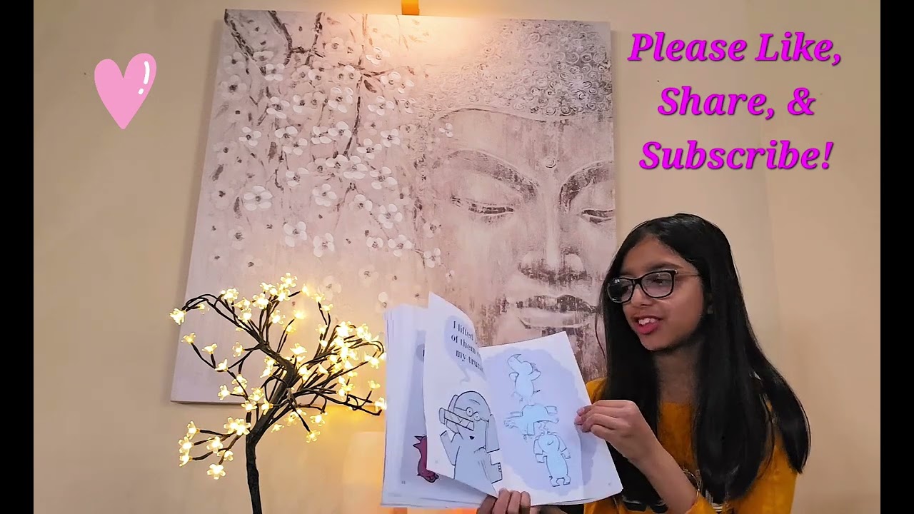 I broke my trunk, an elephant and piggy book read aloud by Ruhi Aggarwal!
