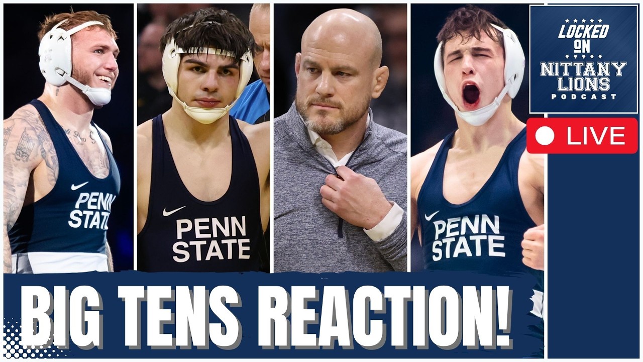 LIVE: Penn State Wrestling Advances NINE to the Semifinals! &mdash; Big Ten Tournament Recap w/ Guests