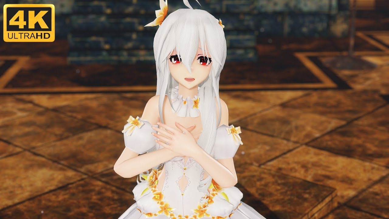 [MMD/4K]하쿠(弱音HAKU) - 욕심쟁이(Greed/よくばり)
