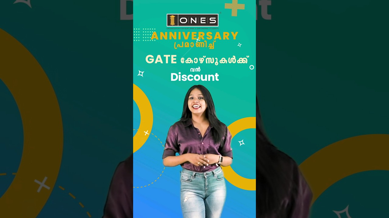 അറിഞ്ഞില്ലേ ??? ONES GATE Course Feesൽ വൻ Discount | ONES Anniversary
