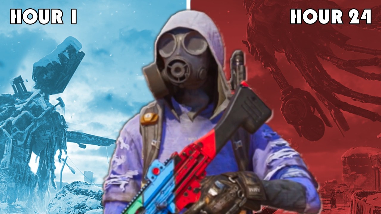 I Spent 24 Hours in a Frozen Wasteland! [Once Human: The Way of Winter]