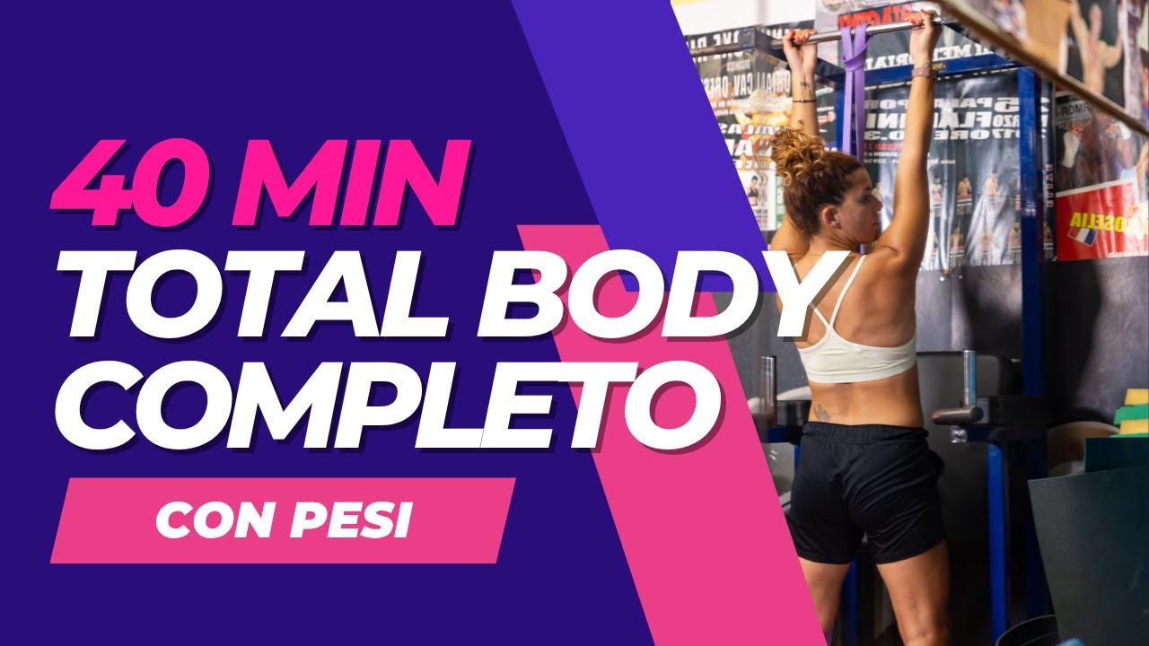 40 min - Allenamento completo total body 🔥