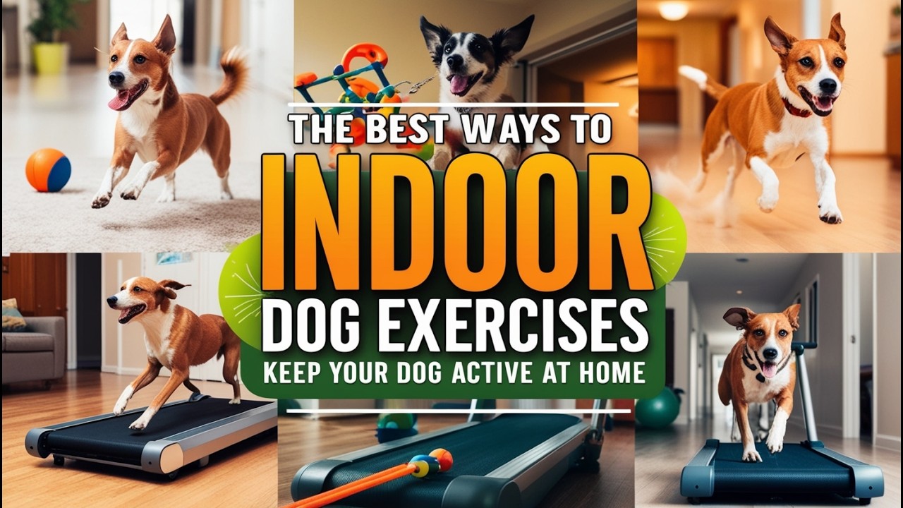 The Best Ways to Exercise Your Dog Indoors