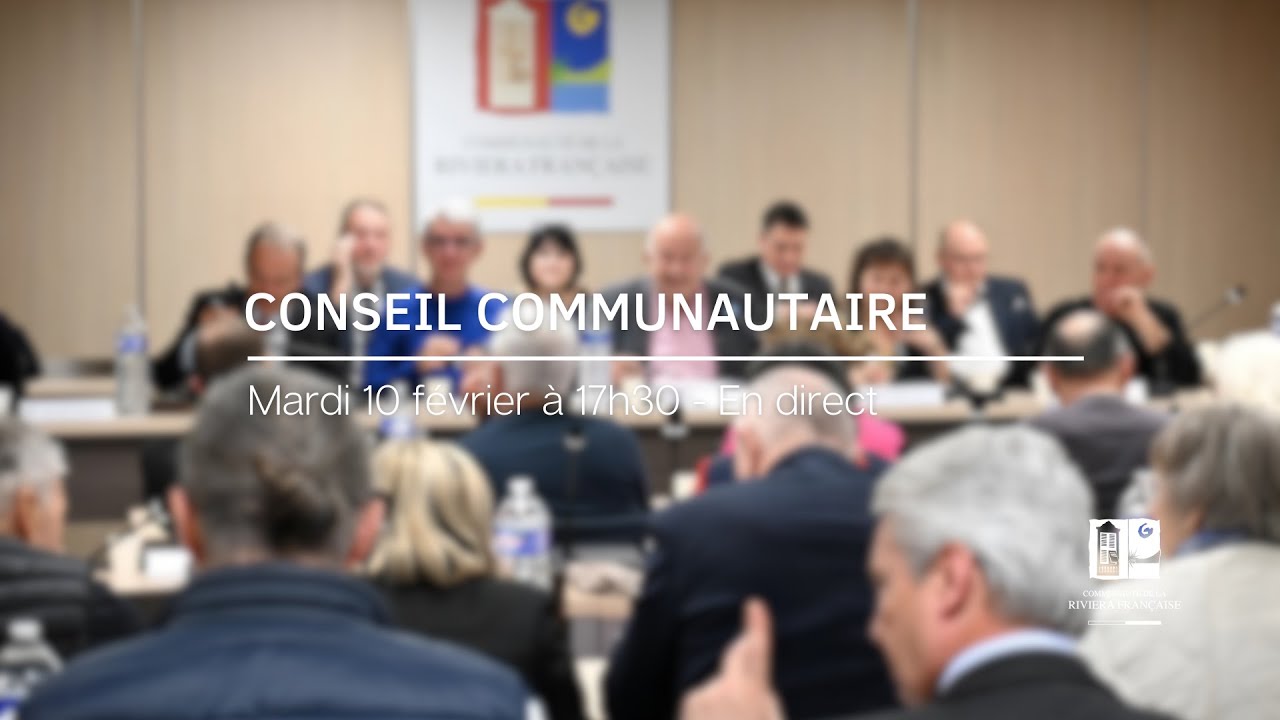 Conseil Communautaire du Mardi 10 février 2026 en direct