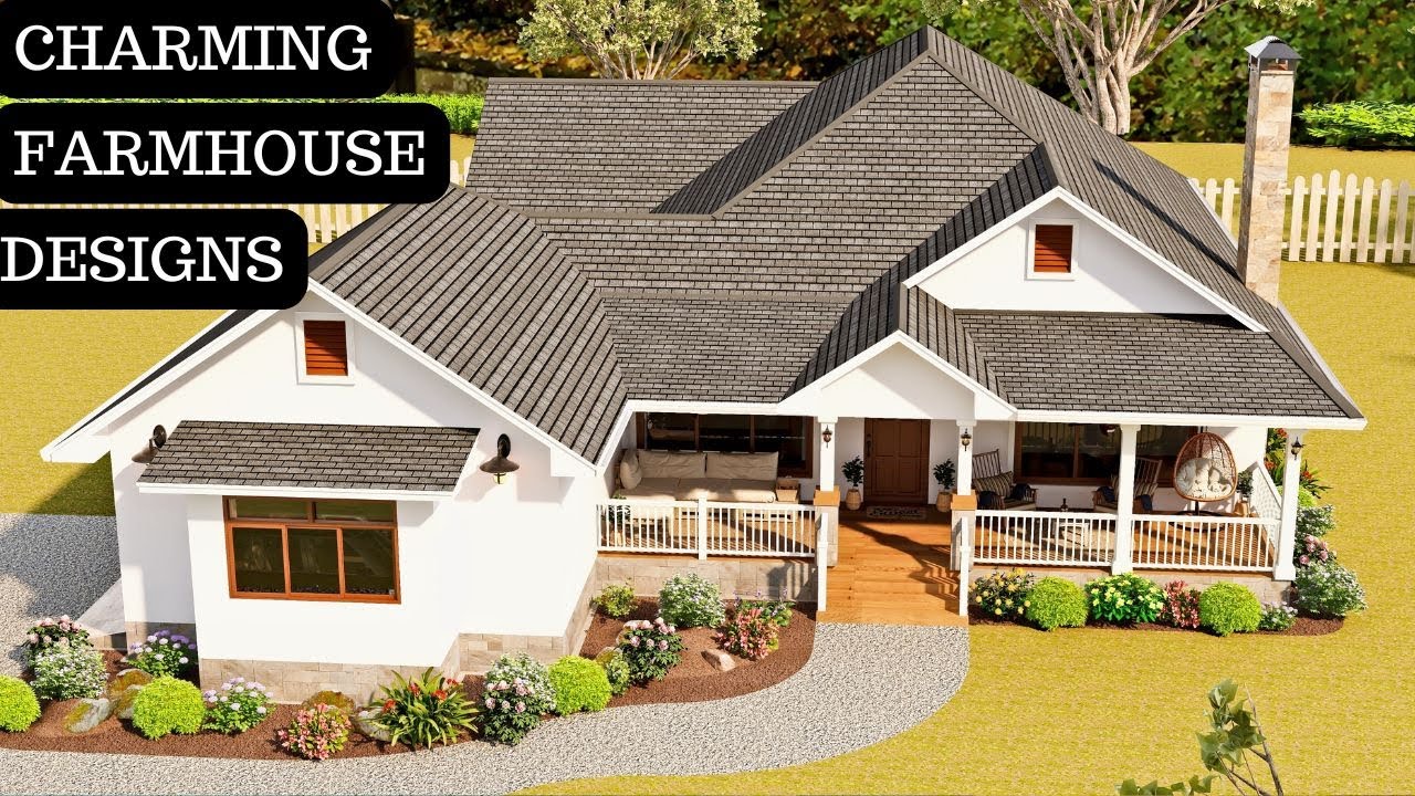 The Most Charming Farmhouses/ Cottages You Would Love to Live In (with Floor Plans, Part 1)