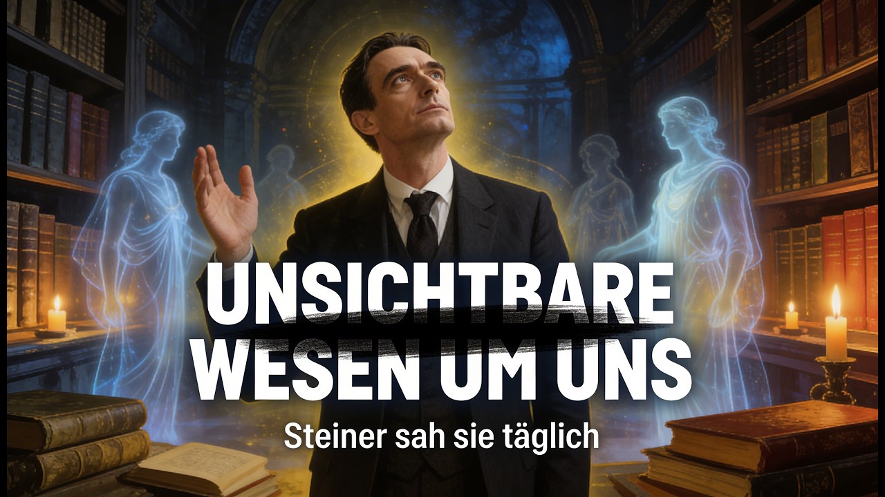 Es gibt WESEN die uns überall umgeben - Steiner konnte sie SEHEN | Rudolf Steiner