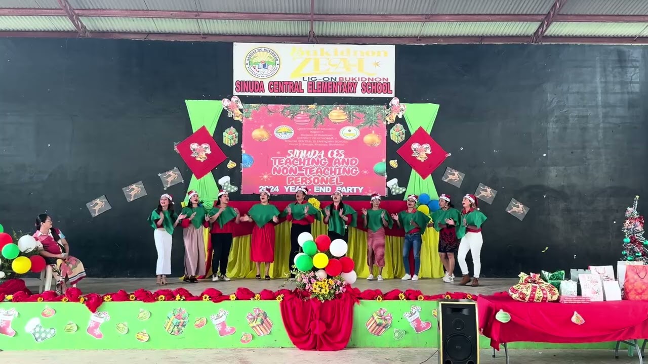 SINUDA CES YEAR END PARTY SY2024-2025 CAROLING CONTEST