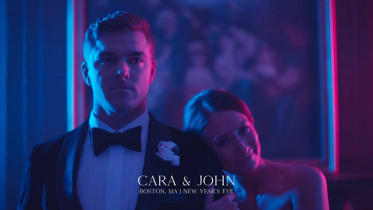 The New Year's Eve Wedding of Cara & John | Boston NYE Wedding | Fine Art Wedding Videography
