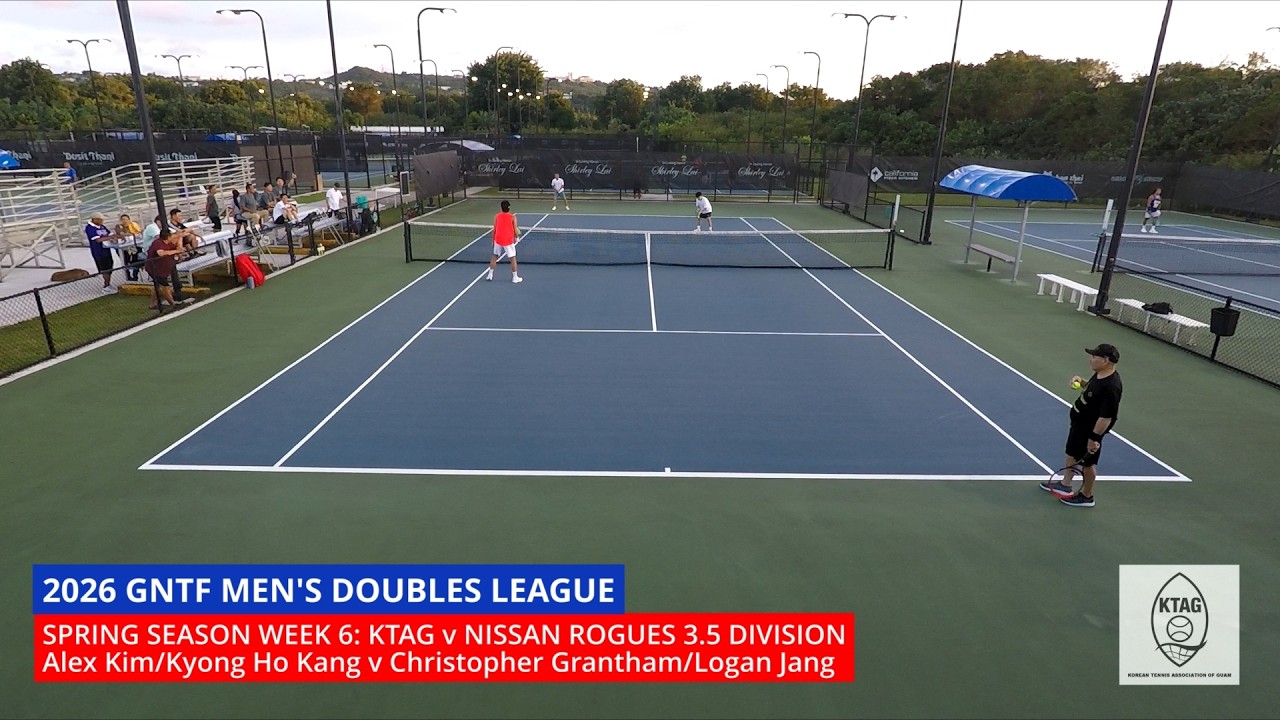 2026 GNTF Men's Double League, Spring Season Week 6: KTAG v Nissan Rogues 3.5 Division