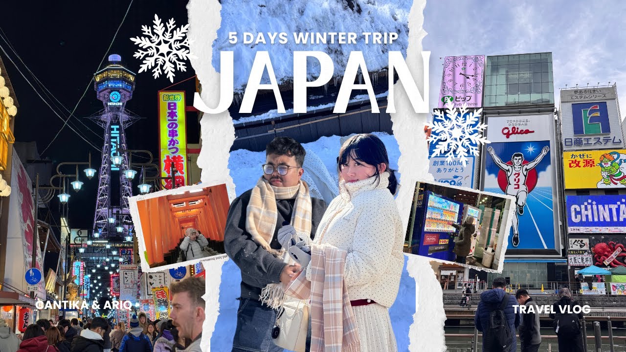 winter in osaka japan 🇯🇵❄️ | tsutenkaku, ramen, upgarage & cruise experience 