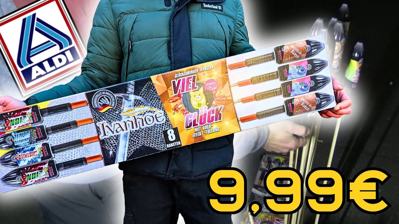 Enttäuschend...Weco Ivanhoe & Viel Glück Raketensortiment aus´m Aldi