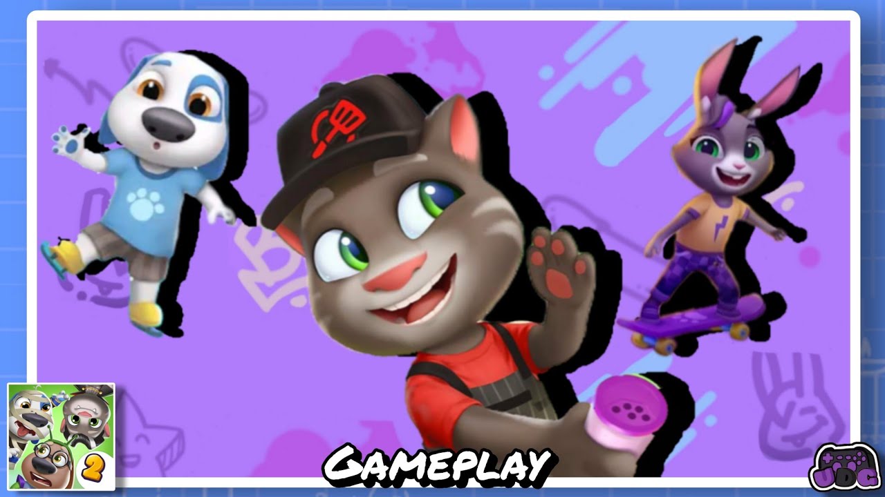 My talking tom friends 2(gameplay)Universo dos Games 🎮