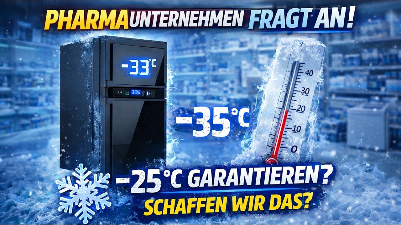 PHARMA Unternehmen fragt nach Garantie für die Kühlleistung ?!