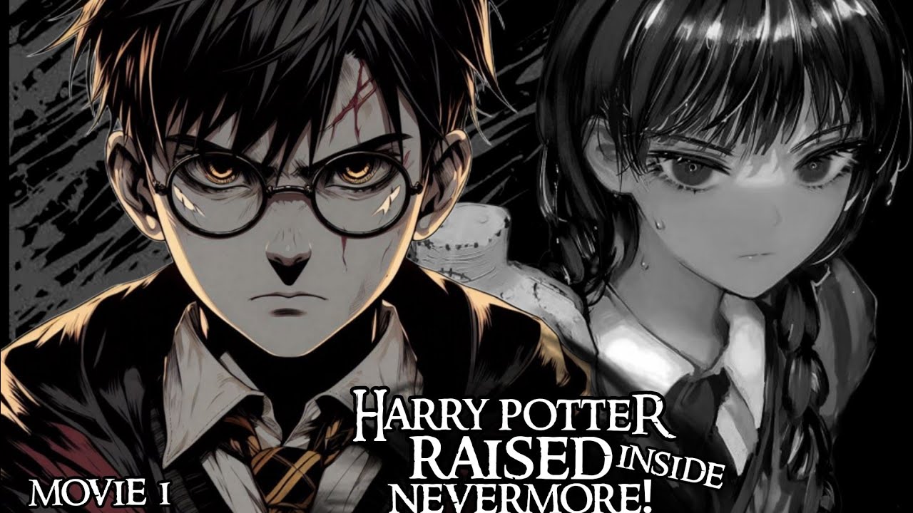 ( Addams ) What If Harry Potter Grew & Raised In NEVERMORE ACADEMY? MOVIE 1
