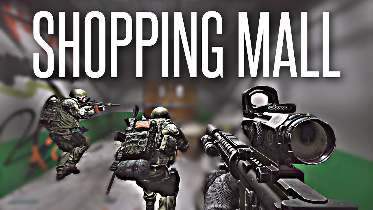 REALISTIC COMBAT IN A SHOPPING MALL - Escape From Tarkov Interchange Raid
