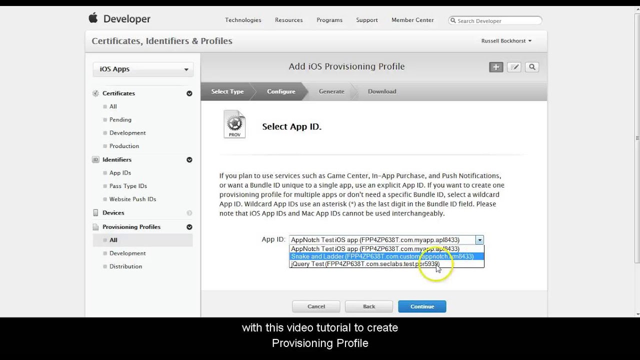 How-To create ios provisioning profile